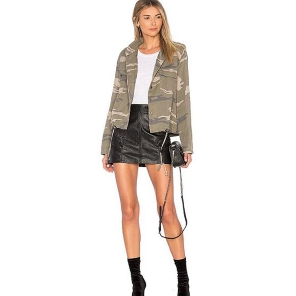 Rails Maverick Sage Camo Military/Bomber Style Jacket women's size S - Picture 3 of 14